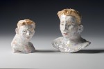 Two busts 2004 by Stephen Benwell