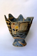Large Vase 1983 by Stephen Benwell