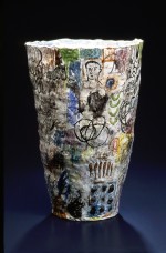 Large vase 1996 by Stephen Benwell