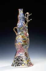 Bottle vase 1996 by Stephen Benwell