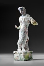 statue, male nude 2011 by Stephen Benwell