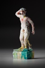 statue, male nude 2010 by Stephen Benwell