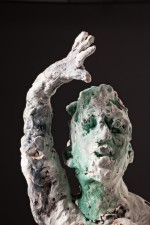 statue, male nude, detail 2011 by Stephen Benwell